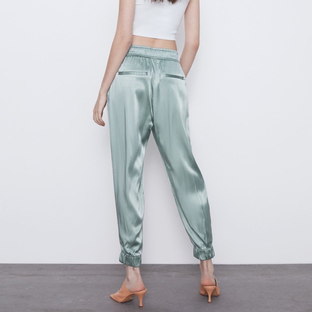 Zara Satin Effect Jogger